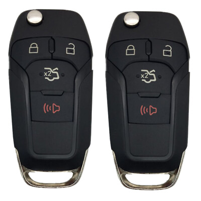#ad 2For Ford Transit Connect 2019 2021 Flip Key Keyless Remote Shell Fob N5F A08TAA $35.99