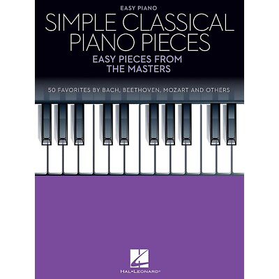 #ad Simple Classical Piano Pieces Easy Pieces from the Masters Easy Piano Songbook $10.99