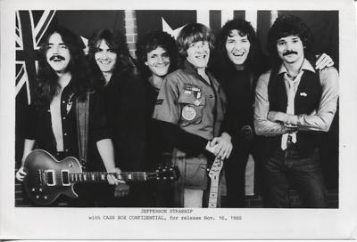 #ad 1980 Press Photo of Rock n Roll Band Jefferson Starship Promo Photo $19.99
