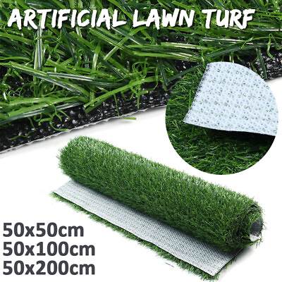 #ad 20mm Synthetic Artificial Grass for dogs Garden Carpet Turf Landscape Lawn Mat $15.99