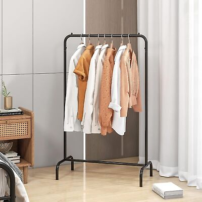 #ad Heavy Metal Clothes Rack Garment Rail Home Hanging Market Display Stand Shelf US $18.99