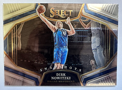 #ad Dirk Nowitzki 2022 23 Panini Select #18 Snapshots Insert Dallas Mavericks HOF 🔥 $1.00