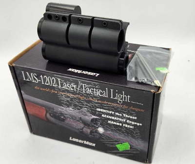#ad New Old Stock: LaserMax LMS 1202 Shotgun Laser Tactical Light With Batteries $100.00