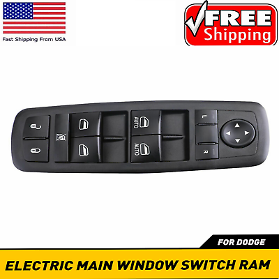 For 2011 2012 Dodge Ram 1500 2500 3500 Driver Side Master Control Window Switch $24.99