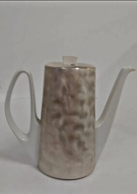 #ad MCM BAUSCHER WEIDEN Germany Bavaria Porcelain Insulated Jug Coffee Tea Pot $48.99