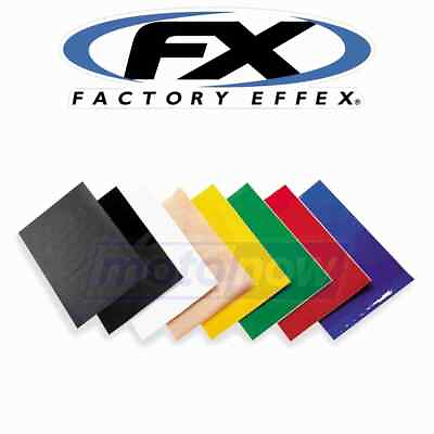 #ad Factory Effex 02 6602 Universal Background Sheets for Graphics Number Plate ir $22.43
