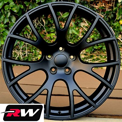 #ad 20 x9quot; 20 x10quot; for Dodge Charger Hellcat style RW Wheels Matte Black Rims $1159.00