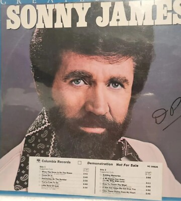 #ad Sonny James Greatest Hits 1978 KC 35626 RARE PROMO LP EXCELLENT PLUS $4.99