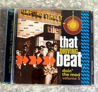 Doin the Mod Vol 5 That Driving Beat CD Sanctuary 2003 UK Import Clean Disc $21.50