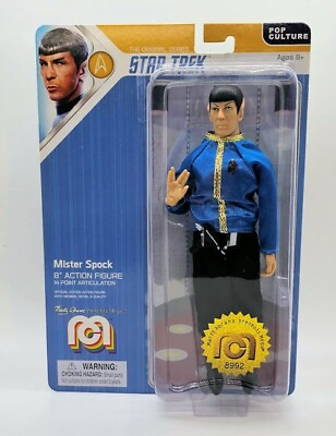 #ad Mego Pop Culture The Original Star Trek MISTER SPOCK 8quot; Action Figure New #8992 $15.95