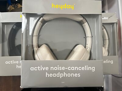 #ad heyday Active Noise Canceling Bluetooth Wireless Over Ear Headphones $24.99