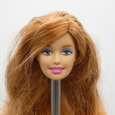 #ad Barbie Scooby Doo Daphne Doll Head Generation Girl Red Hair 2002 Mattel 55887 $14.99