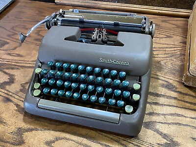 Vintage 1954 Smith Corona Sterling Manual Typewriter Refurbished Smith Corona $349.99