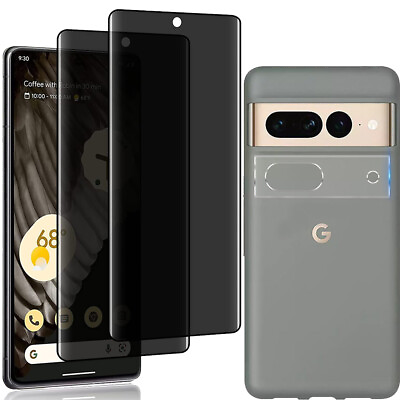 #ad 4X For Google Pixel 7 Pro 7 Privacy Tempered Glass Full Screen Protector Camera $8.99