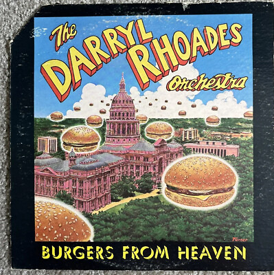 THE DARRYL RHOADES ORCHESTRA quot;BURGERS FROM HEAVENquot; RECORD ALBUM LP EX $17.00