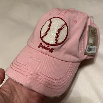 Kbethos Pink Baseball Cap Women’s One Size New With Tags $9.99