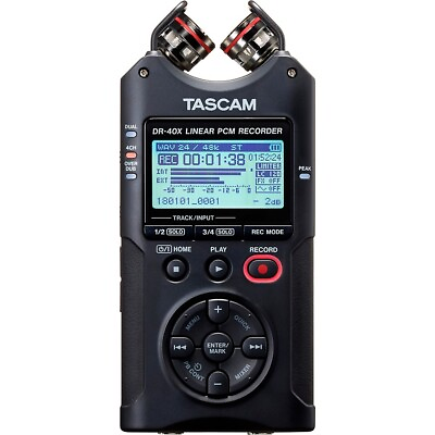 #ad Tascam DR 40X Portable Digital Recorder $154.99
