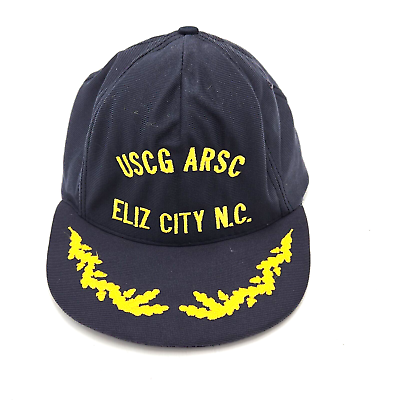 #ad USCG US COAST GUARD Hat Cap ARSC ELIZ CITY N.C $18.65