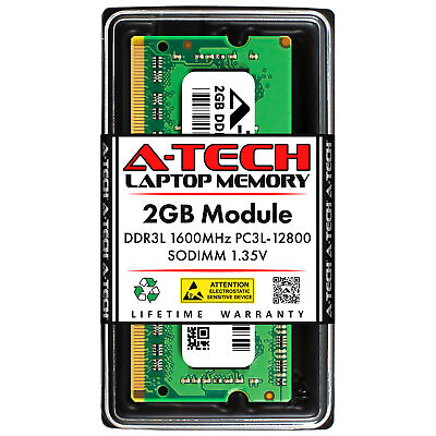 2GB PC3L 12800S Clevo W110ER W253ENQ W253ESQ W350ETQ W970KLQ W310CZ T Memory RAM $9.99