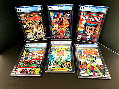 #ad Comic Book Lot Guaranteed CGC Graded Slab in each lot Marvel Only $99.99
