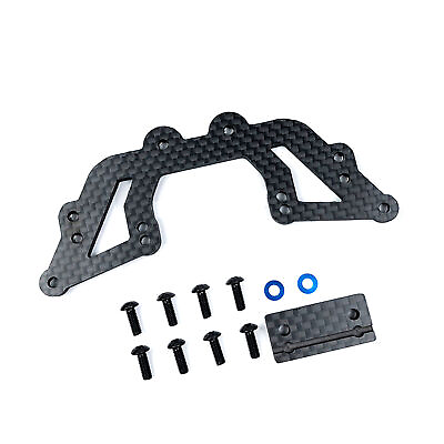 #ad For TAMIYA XV01 RC Car Carbon Fiber Second Floor Steering Fixed Frame Mount $17.08