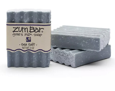 Zum Bar Goat Milk Soap Sea Salt 3 Oz 3 Pack $14.99