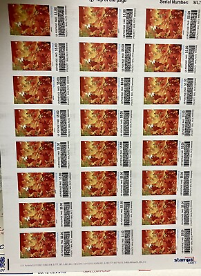 Discount Postage Stamps 24 Stamps Of $5.00 Stamps.com Total Value $120 $49.00