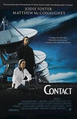 Contact poster Jodie Foster poster Matthew McConaughey poster $13.96