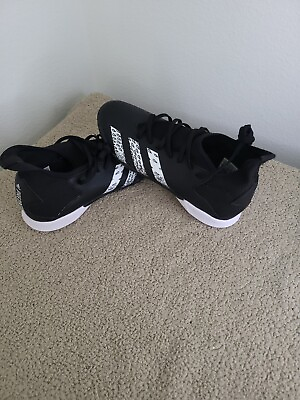 NWT Adidas Predator Freak .3 TF Mens Size 5 FY1039 Black Soccer Turf Shoes $50.00