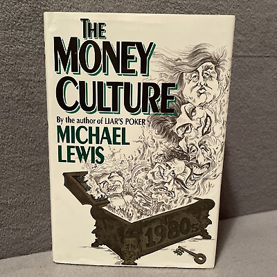 #ad The Money Culture By Michael Lewis 1991 1st Edition Hardcover Dust Jacket $8.00