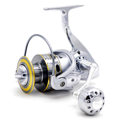 #ad CAMEKOON Spinning Reels w Powerful Metal Body 5.2:1 Saltwater Spin Surf Fishing $38.99