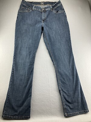 #ad Riders by Lee Jeans Women Size 18 Long Blue Denim Boot Cut $11.99