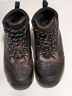 #ad Timberland Backroads Hiker 22913 Brown Leather Boys Hiking Boots Size 4.5 $40.00