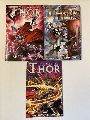 #ad #ad The Mighty Thor Matt Fraction Volume 1 2 Hardcover V3 TPB Graphic Novel lot NEW $24.95