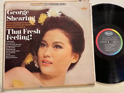 #ad George Shearing That Fresh Feeling LP Capitol Stereo 1st USA Press VG $10.79