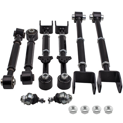 #ad Rear Control Camber Arms Toe Kit Front Lower Ball Joint for Honda Accord 08 13 $122.99
