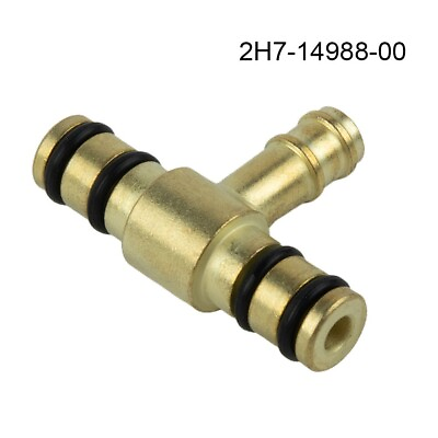#ad Enhance Fuel Combustion with CARBURETOR BRASS FUEL TEE for FJ600 XS750 XS1100 $8.84