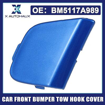 Blue Front Bumper Tow Hook Eye Cover Cap BM5117A989 for Ford Focus MK3 2012 2014 $15.67