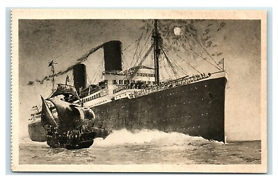 Postcard D. Columbus ship *paper is splitting* U3 $5.97