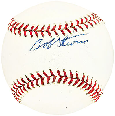 Bob Stevens Autographed Signed League Baseball Phillies Beckett QR #BH040968 $49.00