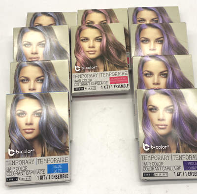 Unleash Your Inner Color Chameleon with b Color Temporary Hair Color 10 Pack #ad $9.99
