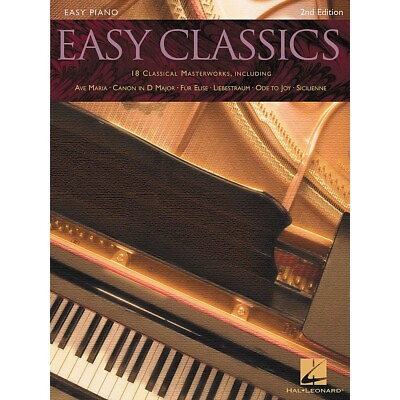 #ad Hal Leonard Easy Classics For Easy Piano 2nd Edition $9.99