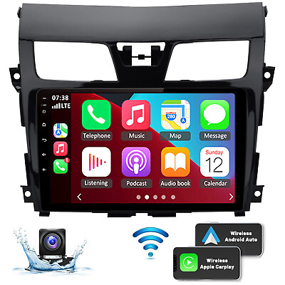 #ad For Nissan Altima 2013 2018 Car Stereo Radio Android 13 Carplay GPS Navi Player $134.98