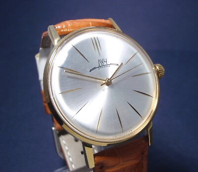 #ad LUCH Vintage USSR Ultra Flat Watch Excellent Mechanical 23j 2209 SOVIET $94.99