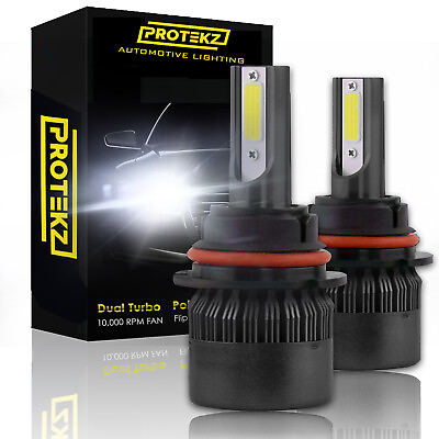 LED Fog Light Kit Protekz H11 6000K 1200W for 2007 2012 Lincoln MKZ Bulb $28.96