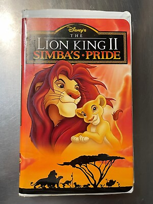 #ad Disneys The Lion King II Simbas Pride VHS Tape Used Clamshell $4.99