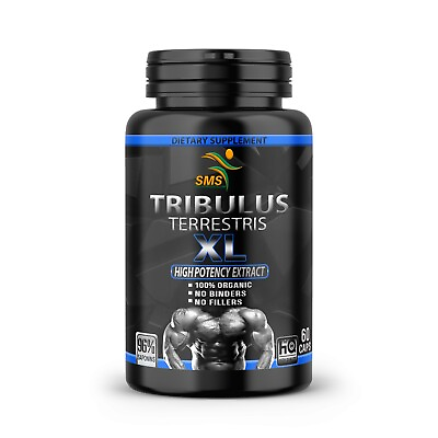 #ad TRIBULUS TERRESTRIS 7500mg EXTRACT 96% SAPONINS WORKOUT SUPPLEMENT $11.03