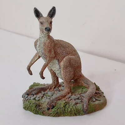#ad Wildlife Preservation Trust International Sculpture Collection Macropus Kangaroo $11.19