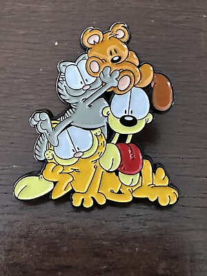 #ad Garfield Odie Nermal And Pooky Pin $7.49