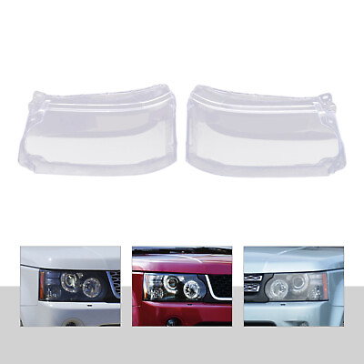 Fit For 10 13 Headlight Headlamp Lens Cover Housing Land Rover Range Rover Sport #ad $72.20